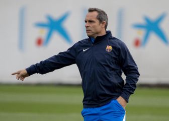 Sergi se estrena con una defensa y un mediocampo de la casa