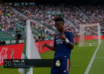 La recogida de cable con él pinta a histórica: ¡los golazos tremendos de Vinicius!