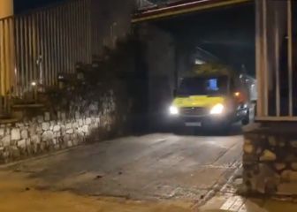 La secuencia del Kun Agüero saliendo del Camp Nou en ambulancia rumbo al hospital