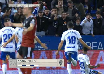 Roger Brugué empata en la Romareda en el 95'