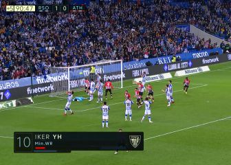 El peor día, contra el peor rival y en el peor minuto: la cantada de Remiro que es incomprensible