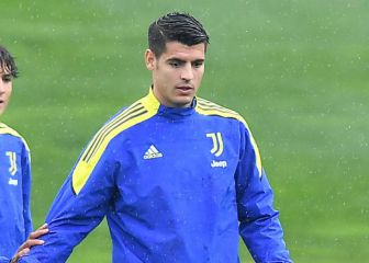 Allegri defiende a Morata ante su sequía