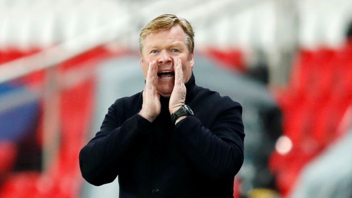 El finiquito de Koeman, a escena