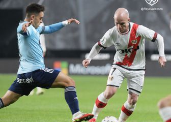 El Celta sale ileso de Vallecas