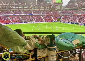 La historia de Miguel, el niño en la camilla del Atleti-Betis