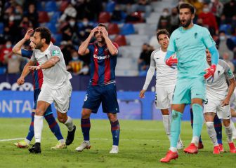 Aprobados y suspensos del Levante: Esperpento granota en Orriols