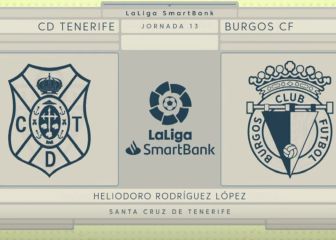 El Tenerife castiga al Burgos
