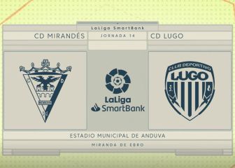 El Mirandés remonta al Lugo y acaba con su mala racha