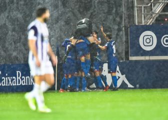 El Real Valladolid se desangra con los recién ascendidos