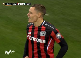 El Madrid y media Europa está detrás, y esto lo confirma: Florian Wirtz y su 'baile' al Betis