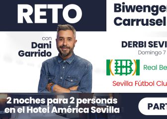 ¡Gana 2 noches de hotel mientras vives el derbi sevillano con el Reto Biwenger Carrusel!