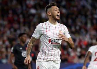 Ocampos encara el derbi en racha y sin ansiedad por el gol