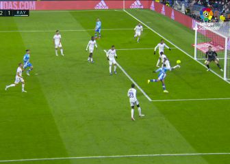 ¡Qué listo y qué bueno es! El gol de Falcao que metió el miedo en el cuerpo al Bernabéu