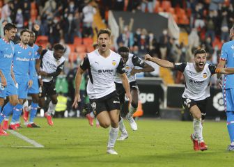 Las mejores imágenes del empate entre Valencia y Atleti