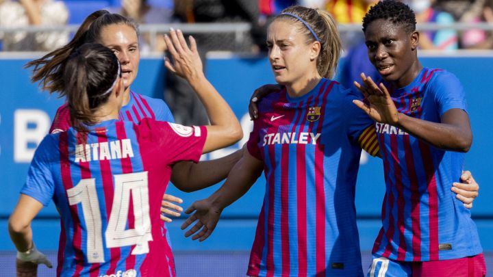 Jugadoras del Barça. 