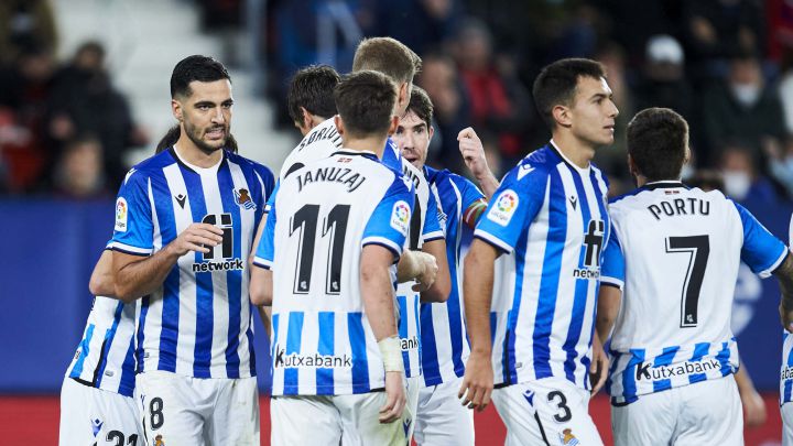 Osasuna 0 - Real Sociedad 2: resumen, goles y resultado