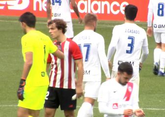 El Bilbao Athletic cede un empate ante el Rayo