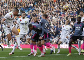 Leeds y Leicester se reparten los puntos en Elland Road