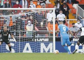 El Valencia deprime al Atleti