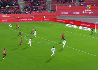 La asistencia a lo David Alaba de Mojica a Boye vs el Mallorca