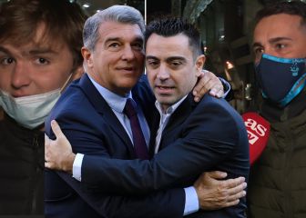 La afición del Madrid opina sobre Xavi: 