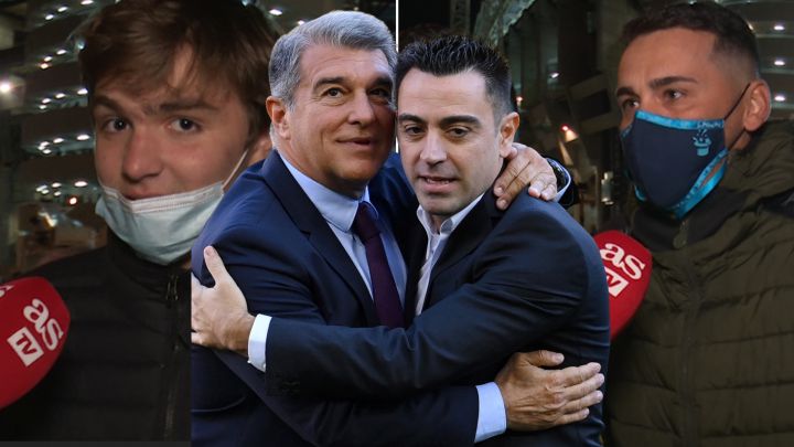 La afición del Madrid opina sobre Xavi: \