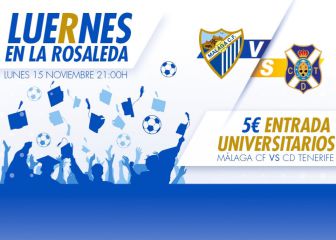 El Málaga lanza el gancho a los universitarios