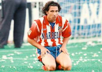 Jugadores del Atlético de ida y vuelta