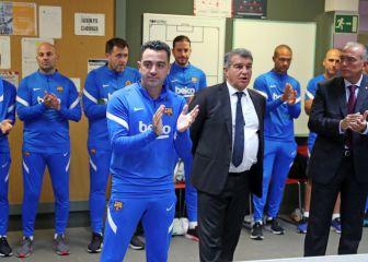 Xavi esperar recuperar a siete lesionados para el derbi