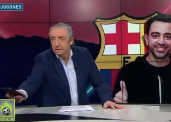 El inicio surrealista de Pedrerol en Jugones que a Xavi no le va a hacer ninguna gracia