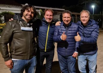 Eusebio Sacristán reaparece y su recuperación va por buen camino