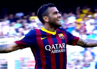 Lo mejor de Dani Alves: la samba brasileña que conquistó al Camp Nou