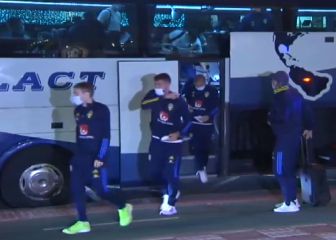 Los suecos ya están en Sevilla para el partido clave con España