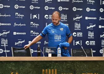 “Hay que saber convivir con la presión de estar en un sitio como Málaga”