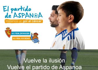 La Romareda acoge hoy el partido de ASPANOA