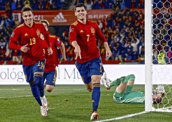 España-Suecia: el gol y la alegría de la clasificación en imágenes