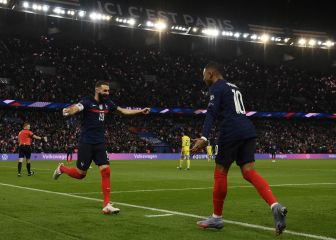 Cruce de mensajes entre Mbappé y Benzema