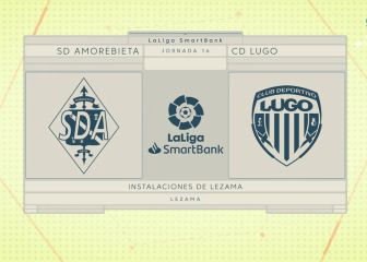 El Lugo vuela en Amorebieta y sale del descenso