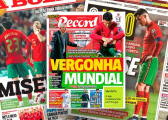 Cristiano personifica la debacle portuguesa: 