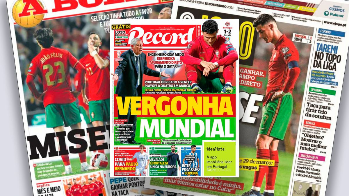 Miserable Vergüenza Mundial La Prensa Portuguesa Crítica Duramente A La Selección 8851