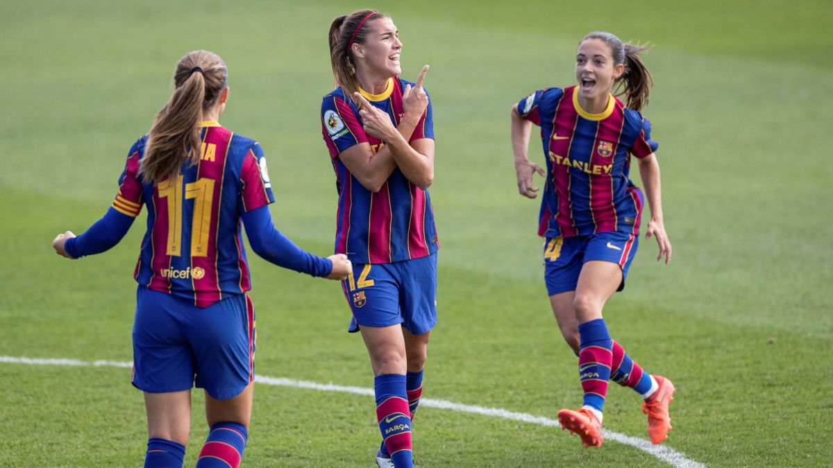 FÚTBOL FEMENINO El tridente del Barça está en la medular: Alexia, Aitana y  Patri - AS.com