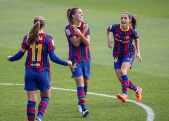 El tridente del Barça está en la medular: Alexia, Aitana y Patri