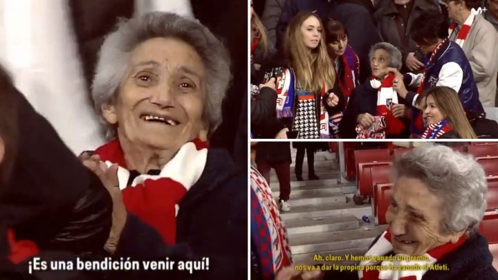 Fallece Lucía, la abuela del Atleti que emocionó en El Día Después al conocer el Metropolitano