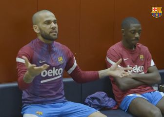 El discurso de Dani Alves en el vestuario del Barcelona