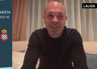Seguro que lo sigue en directo: así ve y recuerda Iniesta el derbi