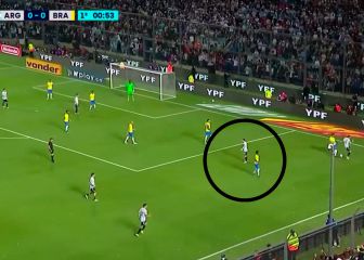 Había pasado inadvertido: el 'ataque' de Vinicius a Messi... ¡en el minuto1!