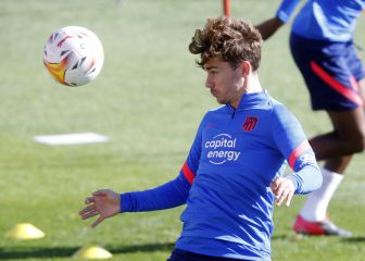 Correa, Griezmann y Carrasco, el tridente del Atlético