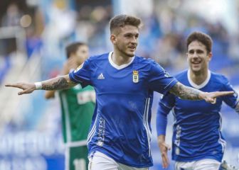 Al Oviedo le basta el primer tiempo para sentenciar al Amorebieta