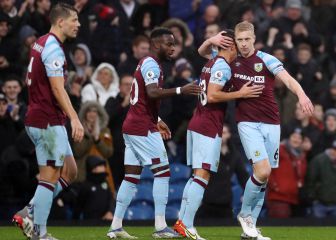 El Burnley salva un punto vital en su lucha por salir del descenso