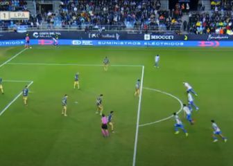 Que tomen nota el resto: la jugada ensayada de córner que le ha dado la victoria al Málaga